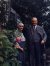 Tolkien and Edith, both elderly, but this time in color