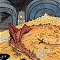 Smaug the Dragon and Bilbo Baggins